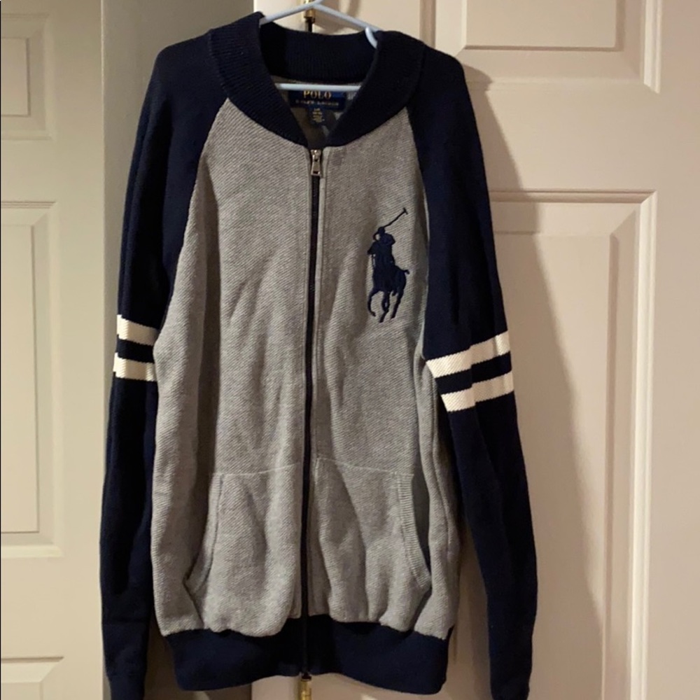 Boys Polo Big Pony Sweater